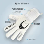 Gants Spirito White Negative