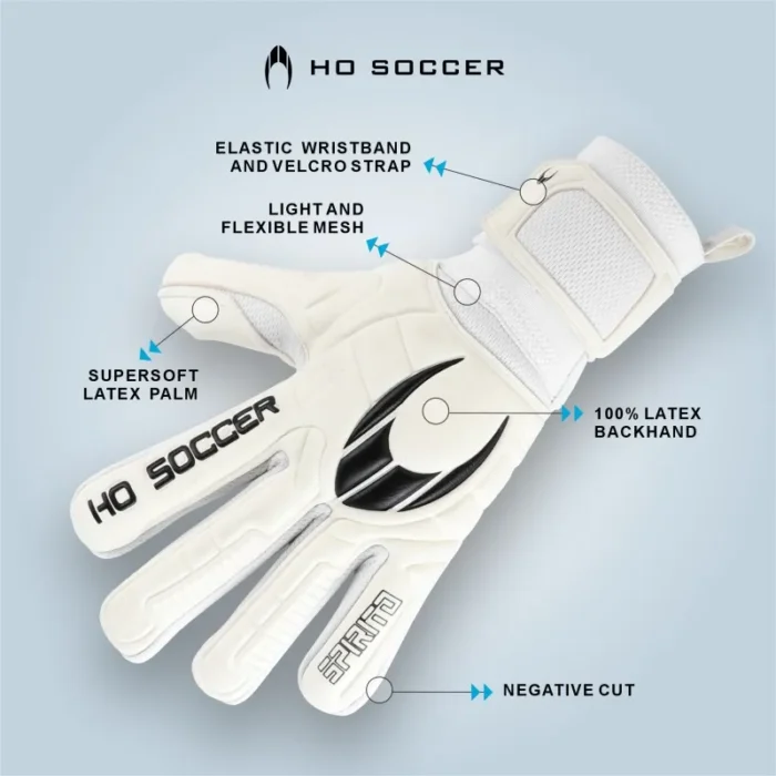 Gants Spirito White Negative