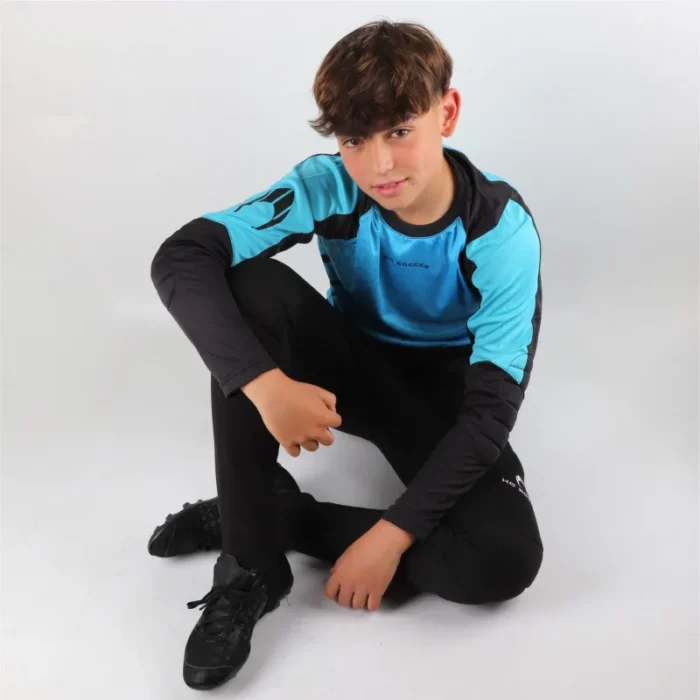 Ensemble Gardien de But Enfant Deep-Sea Blue
